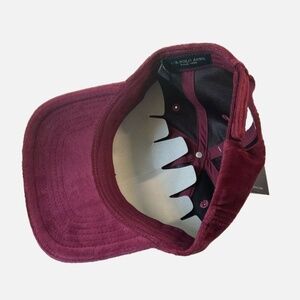 U.S. Polo Assn. Burgundy Soft Cap Hat